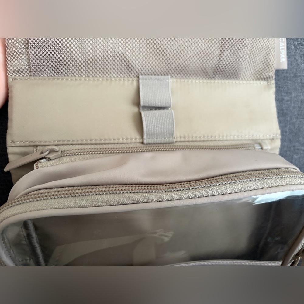 CalPak Fit Hanging Dopp Kit in Greige - Picture 8 of 10